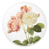 ヴィンテージの花2 セラミックノブ (正面)