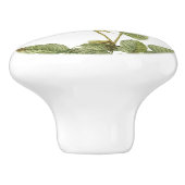 ヴィンテージの花2 セラミックノブ (側面)