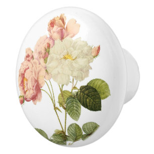 ヴィンテージの花2 セラミックノブ