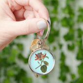 ヴィンテージの花 キーホルダー (手)