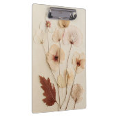 ヴィンテージの花 クリップボード (右)