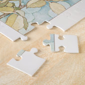 ヴィンテージの花 ジグソーパズル (側面)