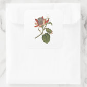 ヴィンテージの花 スクエアシール (バッグ)