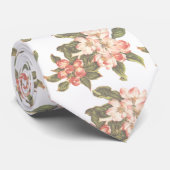ヴィンテージの花 ネクタイ (ロール)
