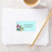 ヴィンテージの花 ラベル (インサイチュ)