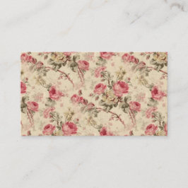 ヴィンテージの花 名刺