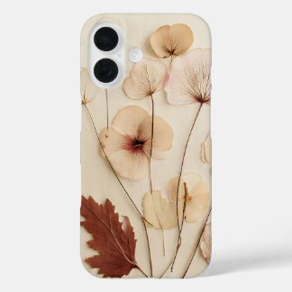 ヴィンテージの花 iPhone 16ケース