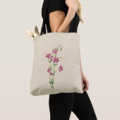 ヴィンテージの花 – Centaurium by Mary Vaux Walcott トートバッグ (クローズアップ)