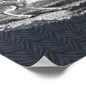 ヴィンテージの芸術のシマウマのロバおよび子馬動物ポスター ポスター (角)