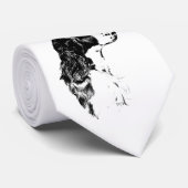 ヴィンテージの芸術の英国のスプリンガースパニエル犬の首のタイ ネクタイ (ロール)