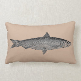 ヴィンテージの芸術の魚の枕 ランバークッション