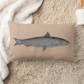 ヴィンテージの芸術の魚の枕 ランバークッション (ブランケット)