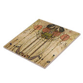 ヴィンテージの芸術のGessoの壁のフリーズの製陶術 タイル (側面)