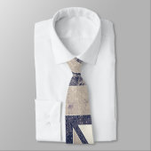 ヴィンテージの芸術的でグランジなイギリスの旗 ネクタイ (タイ)