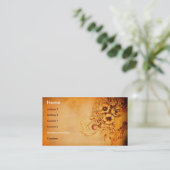 ヴィンテージの芸術 名刺 (スタンド正面)