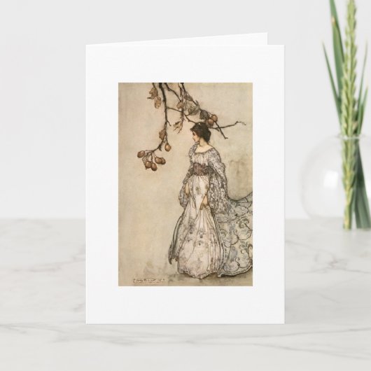 ヴィンテージの芸術-妖精の感じ"Undancey"、 カード (正面)