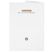 ヴィンテージの芸術-妖精はリスを食べ物を与えます、 (裏面)