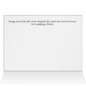 ヴィンテージの芸術-月光の妖精、 (内部横(上))