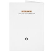 ヴィンテージの芸術-猫の冒険、 (裏面)