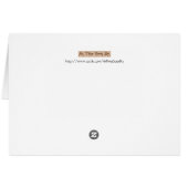 ヴィンテージの芸術- Woodcutterおよび妖精、 (裏面横)