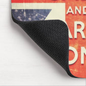 ヴィンテージの英国国旗の旗は平静を保ち、続けていきます マウスパッド (コーナー)