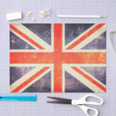 ヴィンテージの英国国旗の旗 薄葉紙 (クラフト)