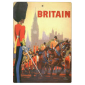ヴィンテージの英国王室近衛兵 イギリス クリップボード (裏面)