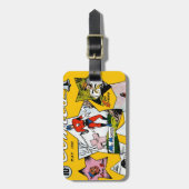 ヴィンテージの英雄の漫画 ラゲッジタグ (正面縦)