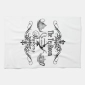 ヴィンテージの茶部屋およびパン屋はタオルをkichen キッチンタオル (横)