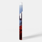 ヴィンテージの葉巻ラベルアート、カウボーイがターゲットをとらえる Case-Mate iPhoneケース (裏面 / 右)