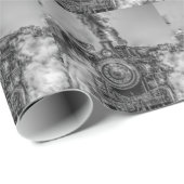 ヴィンテージの蒸気の列車のデザインの包装紙 ラッピングペーパー (ロールコーナー)