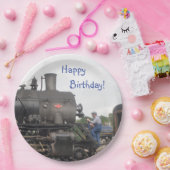 ヴィンテージの蒸気の列車 ペーパープレート (パーティー)