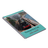 ヴィンテージの蒸気式ロコのトラスペクトロパーソナライズされたグ ノートブック (右側)