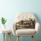 ヴィンテージの蒸気機関および列車乗務員の鉄道 ランバークッション (椅子)