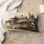 ヴィンテージの蒸気機関および列車乗務員の鉄道 ランバークッション (ブランケット)