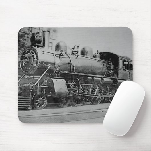 ヴィンテージの蒸気機関の鉄道機関車 マウスパッド (マウス)