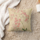 ヴィンテージの蘭の枕 クッション (ブランケット)