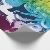 ヴィンテージの虹 ラッピングペーパー (角)