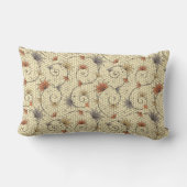 ヴィンテージの蜂のはちの巣の枕 ランバークッション (裏面)