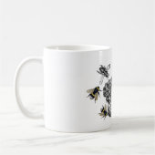 ヴィンテージの蜂 コーヒーマグカップ (左)