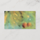 ヴィンテージの蝶フォークのシェフのケイタリングビジネスカード 名刺 (裏面)