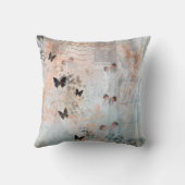 ヴィンテージの蝶 クッション (裏面)