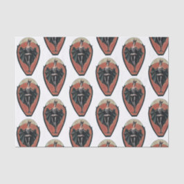 ヴィンテージの衣裳の女性パーティーはティッシュをタイルを張りました 薄葉紙