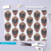 ヴィンテージの衣裳の女性パーティーはティッシュをタイルを張りました 薄葉紙 (クラフト)