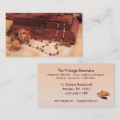 ヴィンテージの衣類 名刺 (正面/裏面)