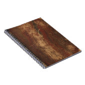 ヴィンテージの表紙、レトロのフェイクな革限界 ノートブック (右側)