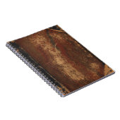 ヴィンテージの表紙、レトロのフェイクな革限界 ノートブック (右側)