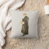 ヴィンテージの裁判官のスパイのプリントの装飾用クッション クッション (ブランケット)