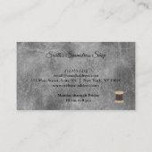 ヴィンテージの裁縫婦 名刺 (裏面)