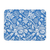 ヴィンテージの装飾用の青い模様人気がある、 マグネット (横)